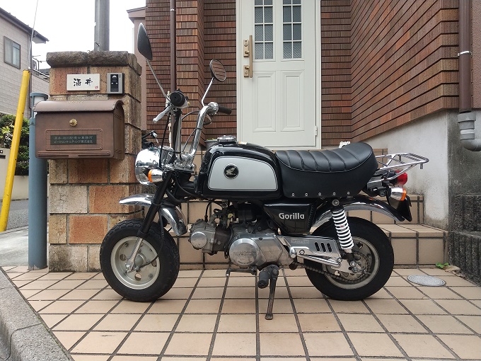☆12Vゴリラ（Z50J-W）☆整備・カスタム・レストア記録（４ミニ広場） | 自動車業界特化型税理士事務所 OFFICE M.N GARAGE