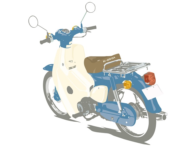 バイクパーツ　リトルカブ　C50-4401xxx　の　エンジンハンガー *1661393114　